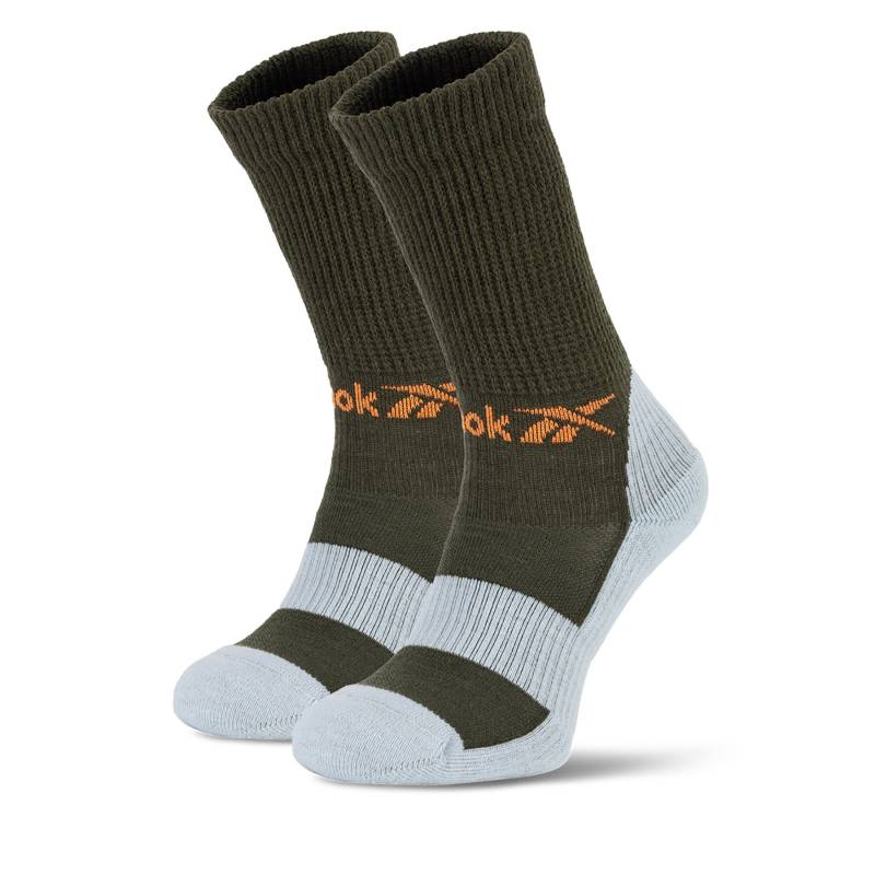 Hohe Unisex-Socken Reebok R0552-SS24 (1-pack) Khakifarben von Reebok