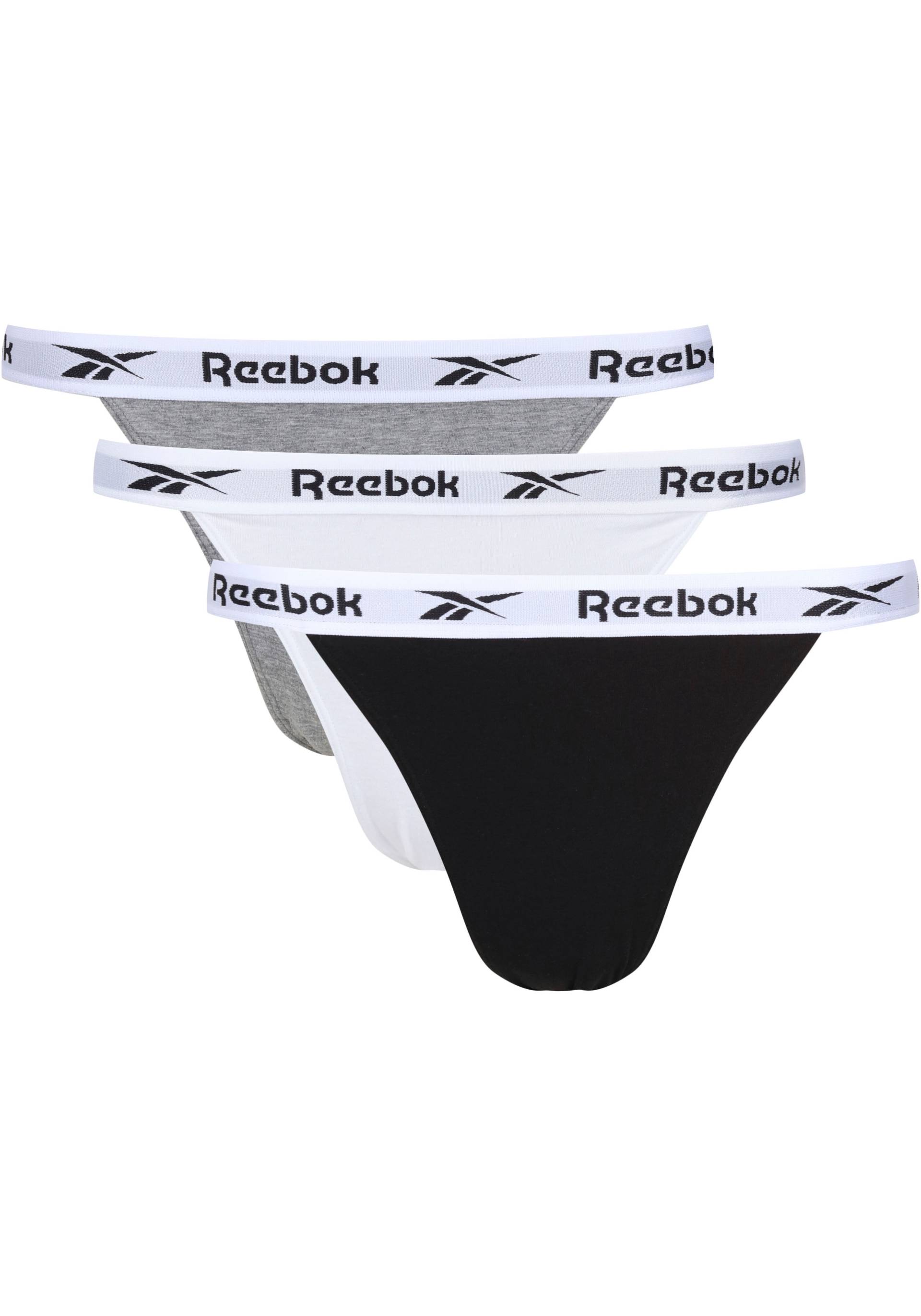 Reebok Tanga, (Packung, 3 St.), mit Logobund von Reebok