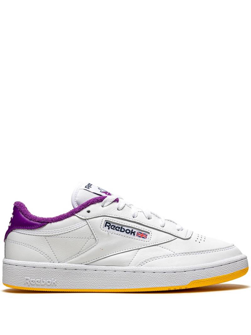 Reebok x Eric Emanuel Club C 85 "Lakers" sneakers - White von Reebok