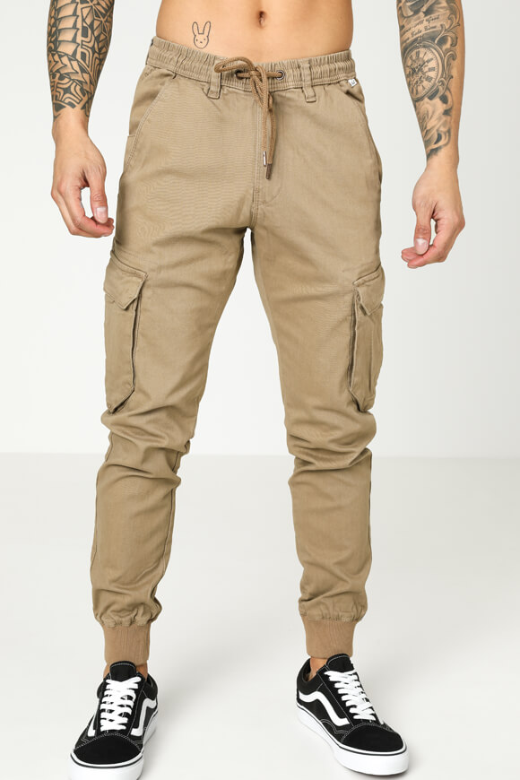 Reell Reflex Rib Cargo Jogger Pant | Dunkel Sand | Herren  | M von Reell