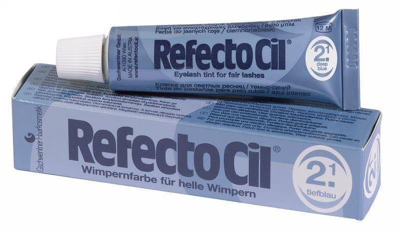 Augenbrauen- Und Wimpernfarbe (2.1 - Tiefblau 15 Ml) Damen Tiefblau 1 pezzo von RefectoCil