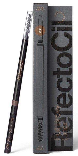 Full Brow Liner Medium 2 3 Mg Damen Schwarz 1 pezzo von RefectoCil