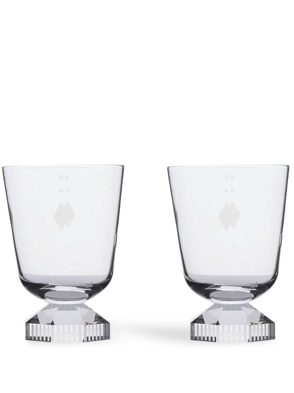 Reflections Copenhagen Chelsea glass (set of two) - White von Reflections Copenhagen