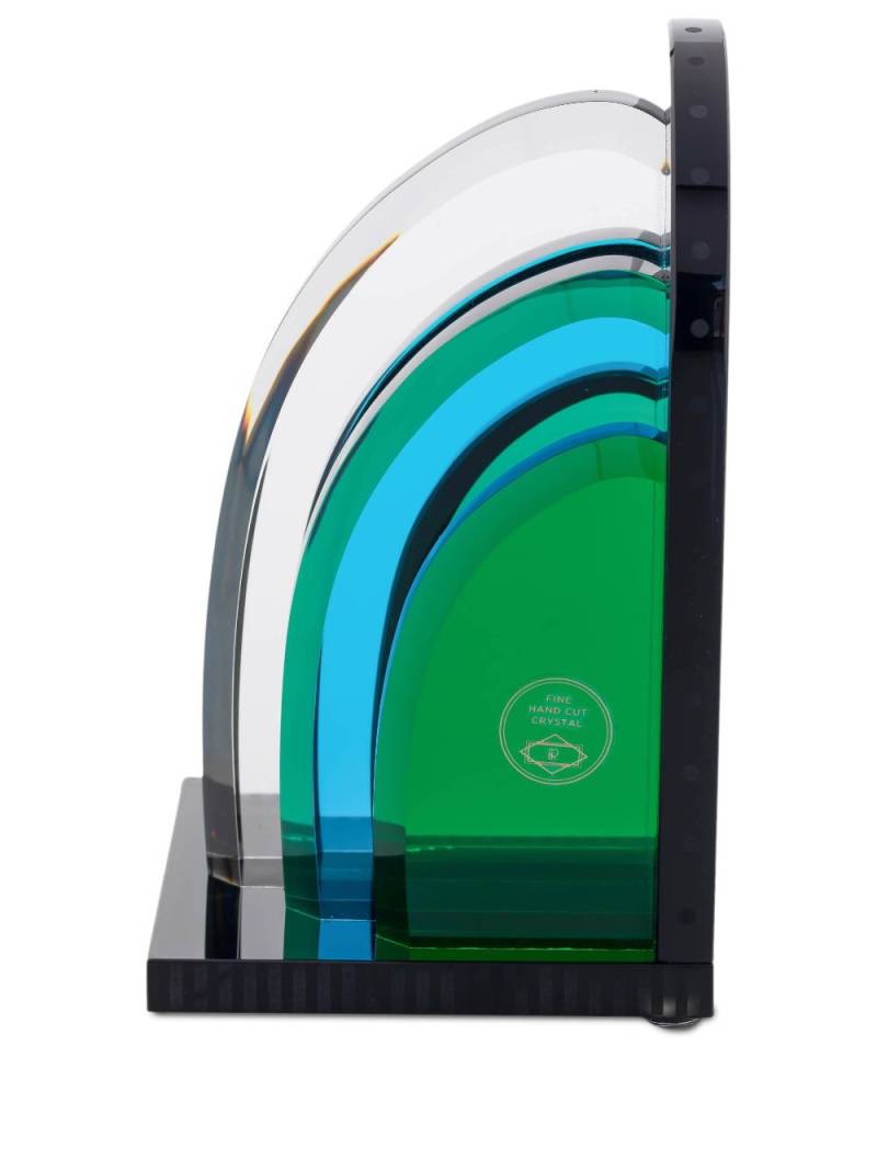 Reflections Copenhagen Tribeca crystal book end - Green von Reflections Copenhagen