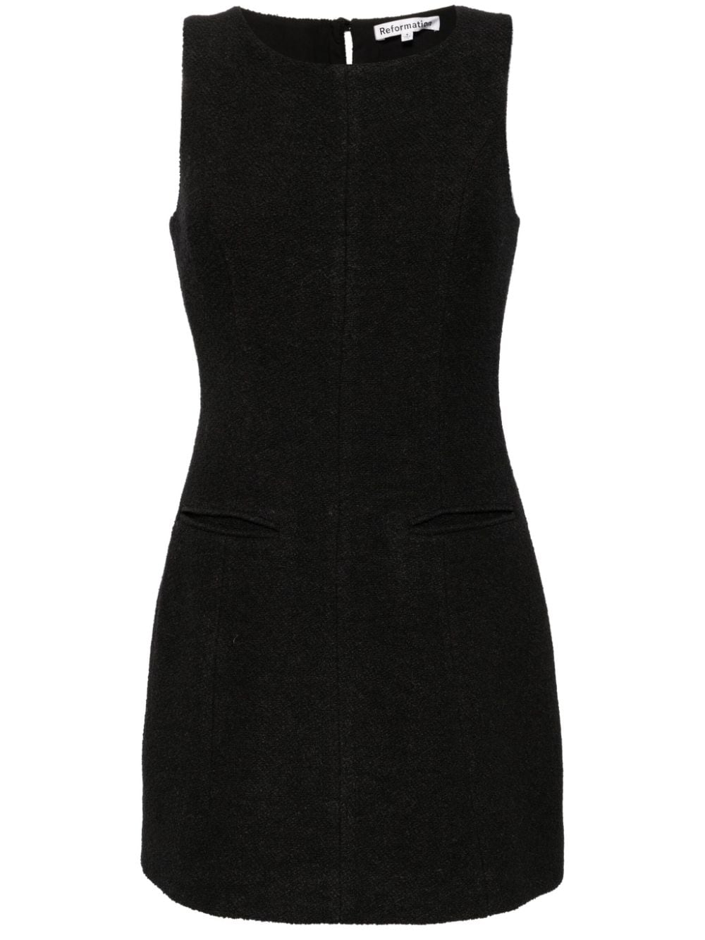 Reformation Citron sleeveless mini dress - Black von Reformation