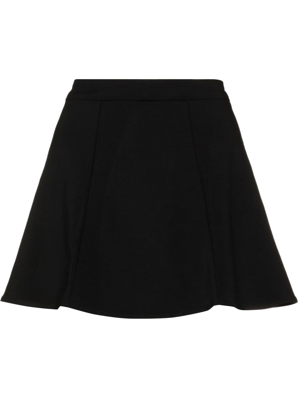 Reformation Liene A-line mini skort - Black von Reformation