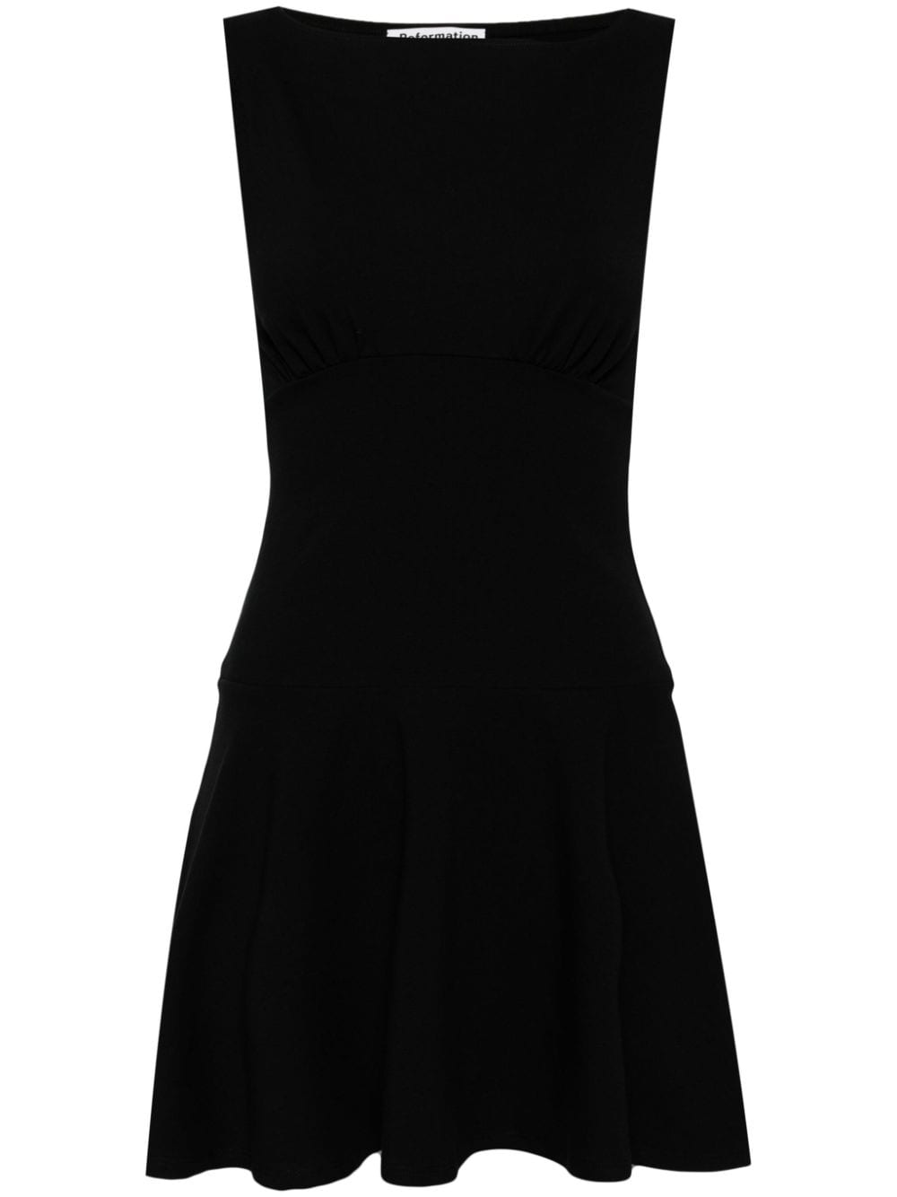 Reformation Mayve organic-cotton minidress - Black von Reformation