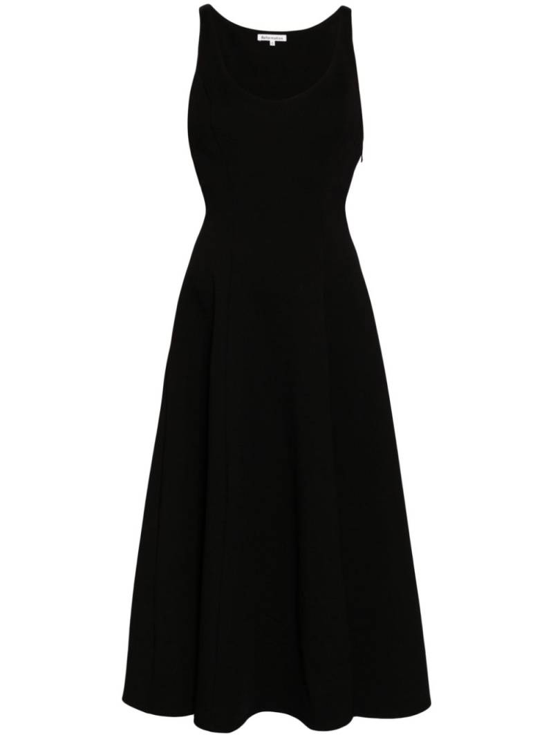 Reformation Mikol A-line midi dress - Black von Reformation