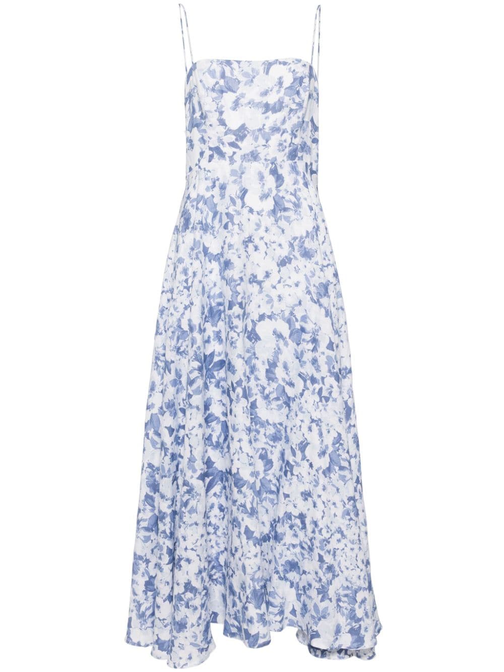 Reformation Monette floral print dress - Blue von Reformation