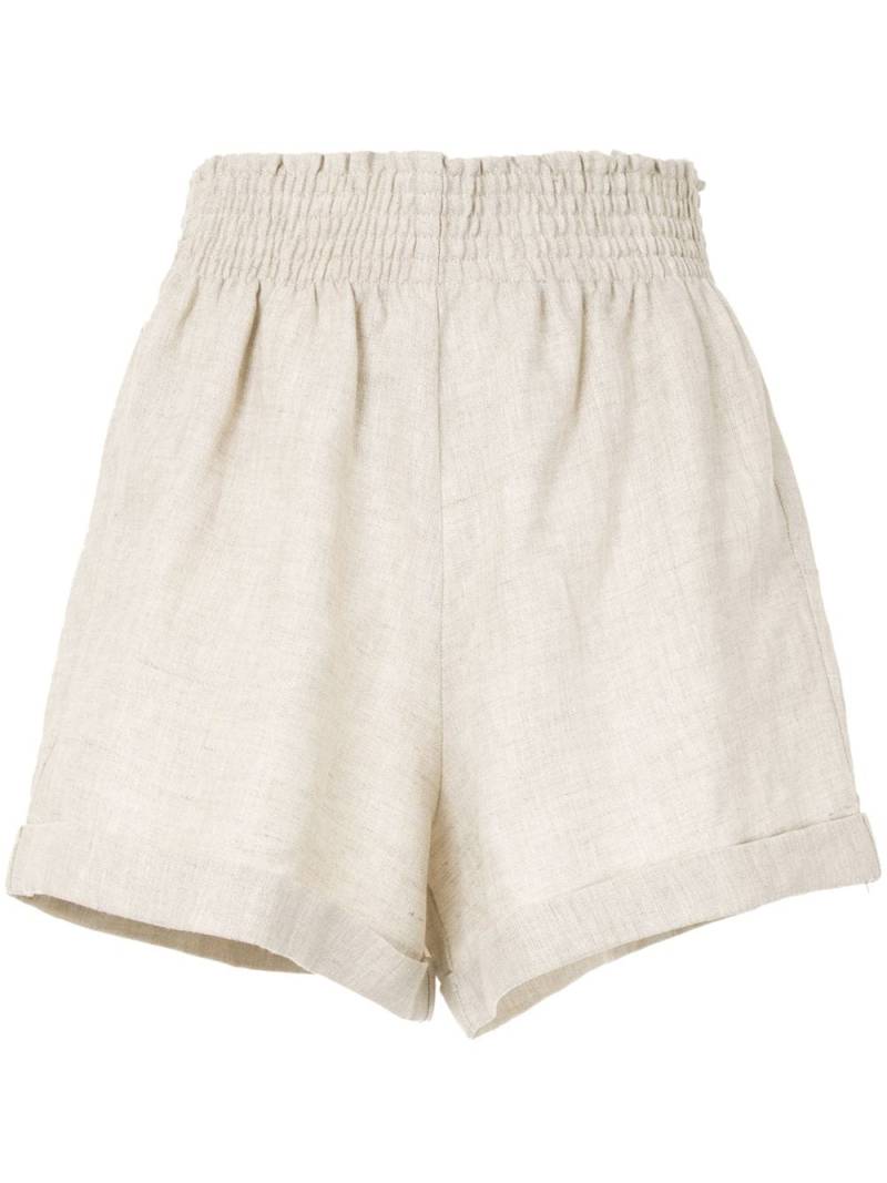 Reformation Nashville high-waisted shorts - White von Reformation