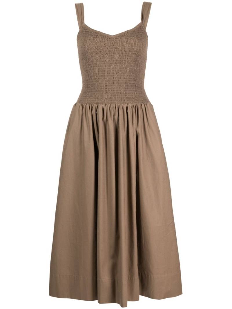 Reformation Sariah midi dress - Brown von Reformation