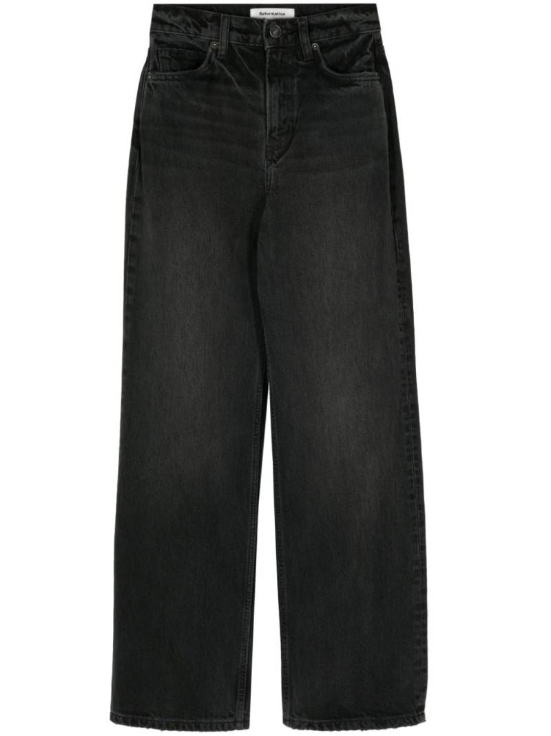 Reformation Wilder jeans - Black von Reformation