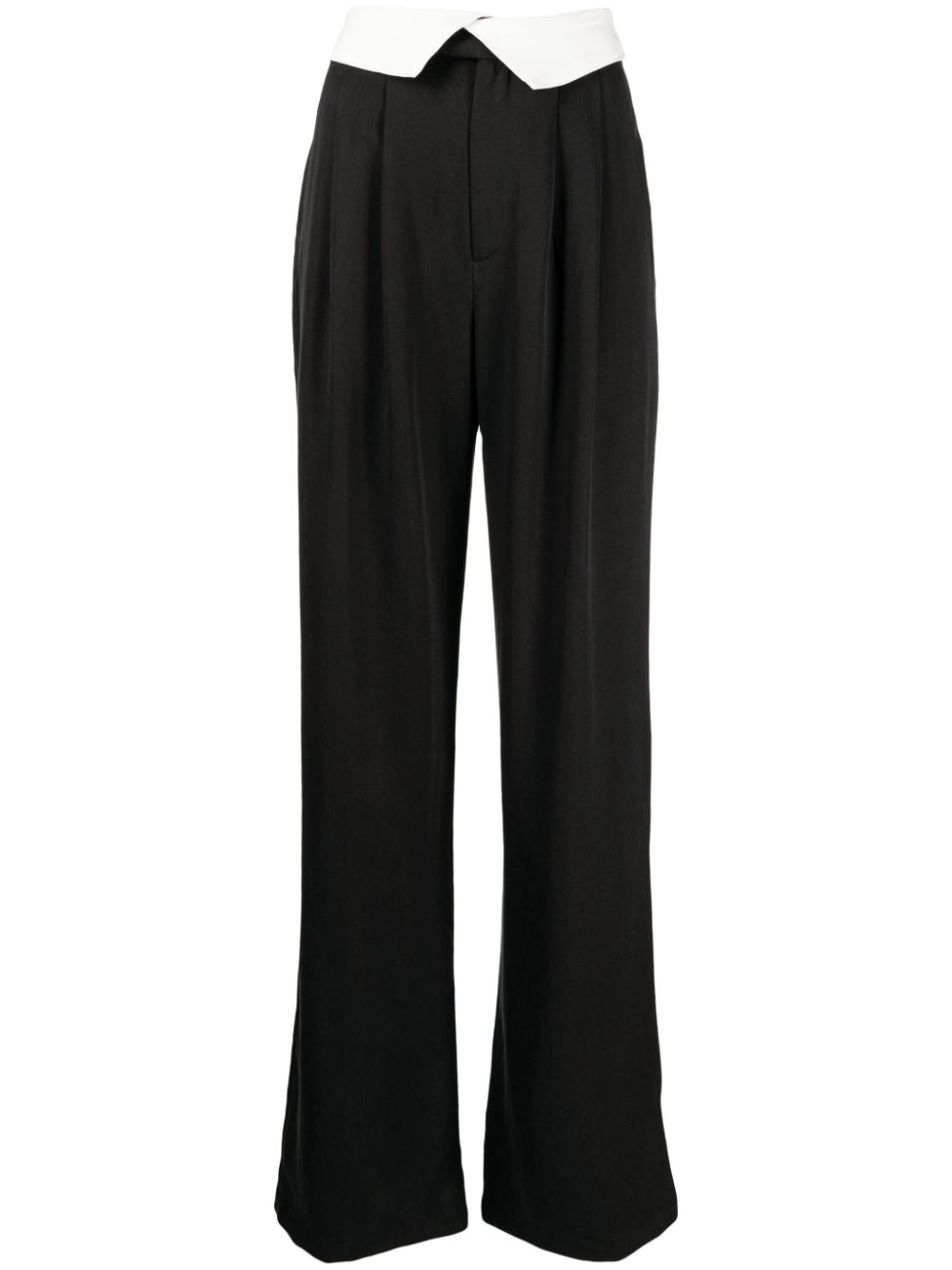 Reformation straight-leg tailored trousers - Black von Reformation