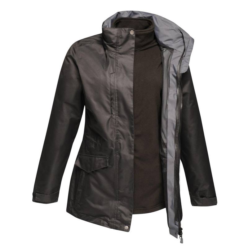 Regatta - Benson III Jacke 3 in 1, für Damen, Schwarz, Größe 36 von Regatta