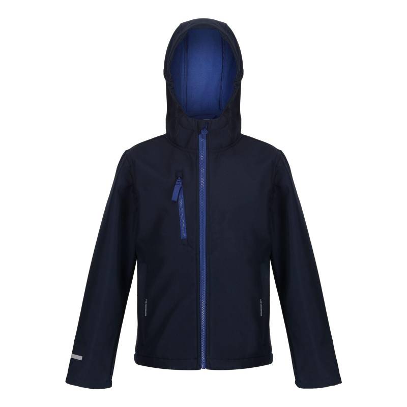 Ablaze Softshelljacke 3 Lagen Mädchen Marine 140 von Regatta