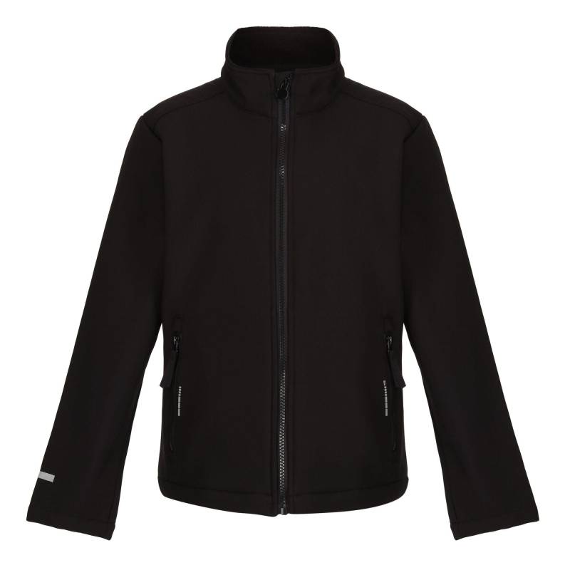 Ablaze Softshelljacke Zweilagig Mädchen Schwarz 116 von Regatta