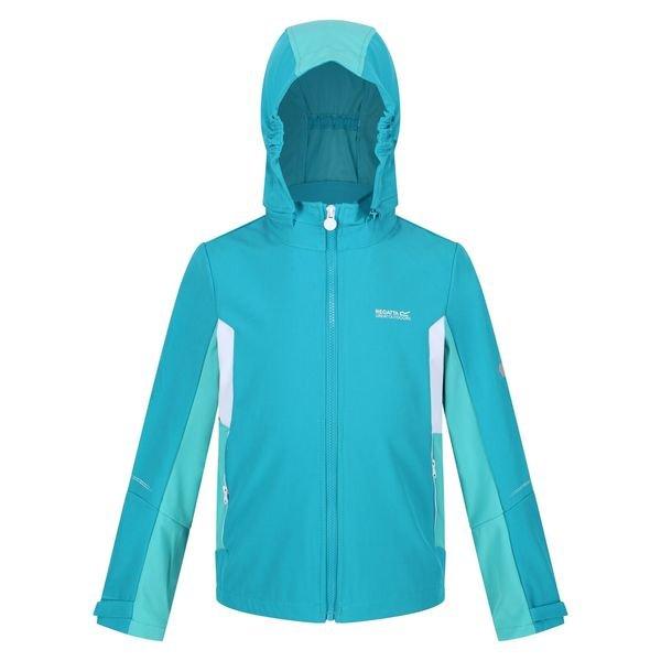 Acidity V Softshelljacke Mädchen Cyan-Blau 104 von Regatta