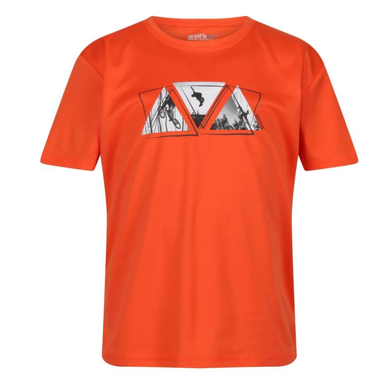 Alvarado Vii Tshirt Jungen Orange 116 von Regatta