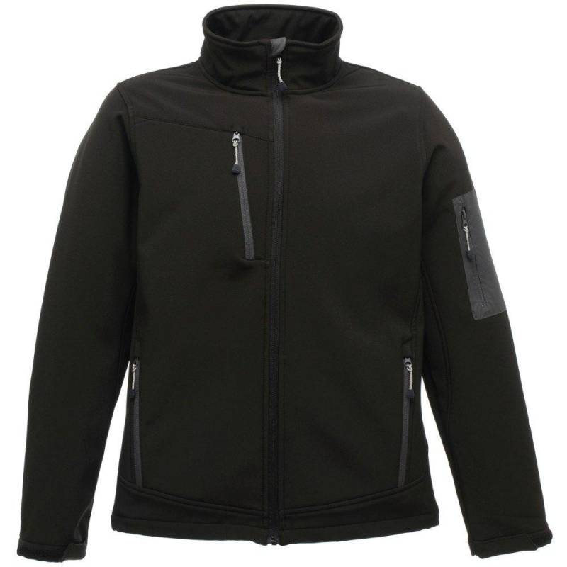 Arcola Softshelljacke, 3lagig, Wasserdicht, Atmungsaktiv Herren Schwarz M von Regatta