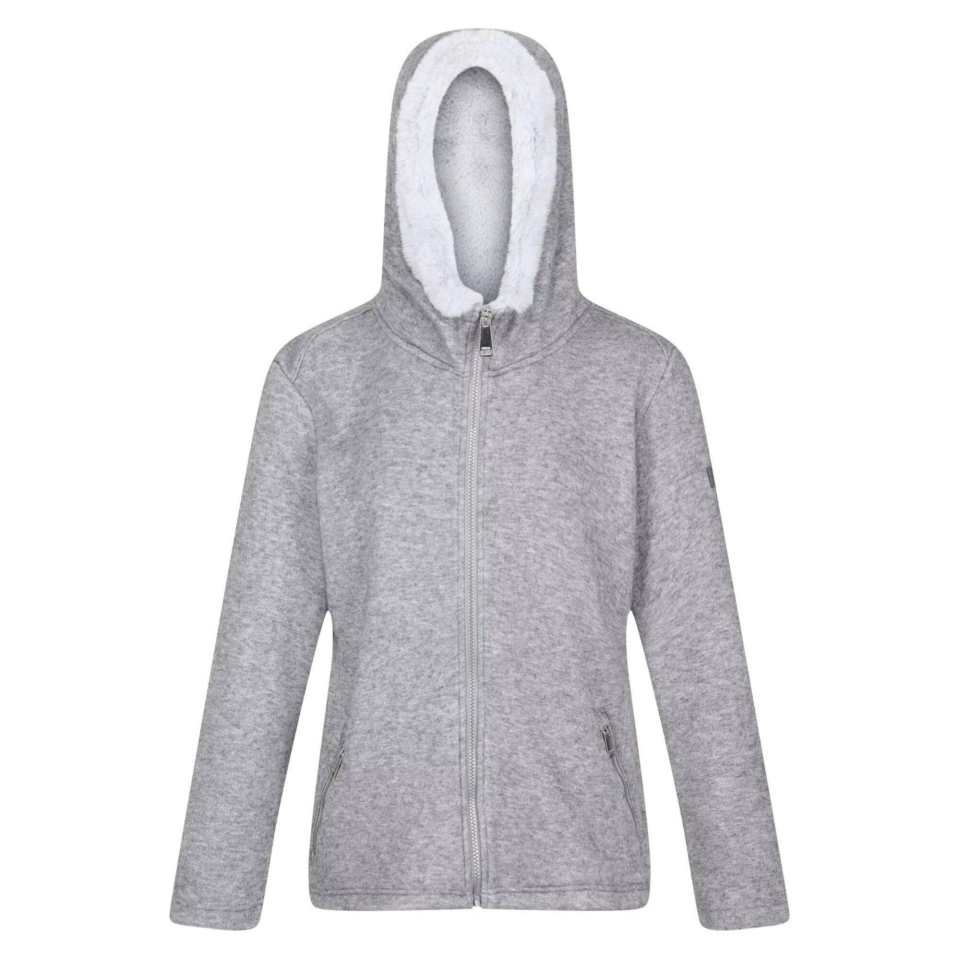 Avalynn Hoodie Mit Durchgehendem Reißverschluss Damen Taubengrau 36 von Regatta