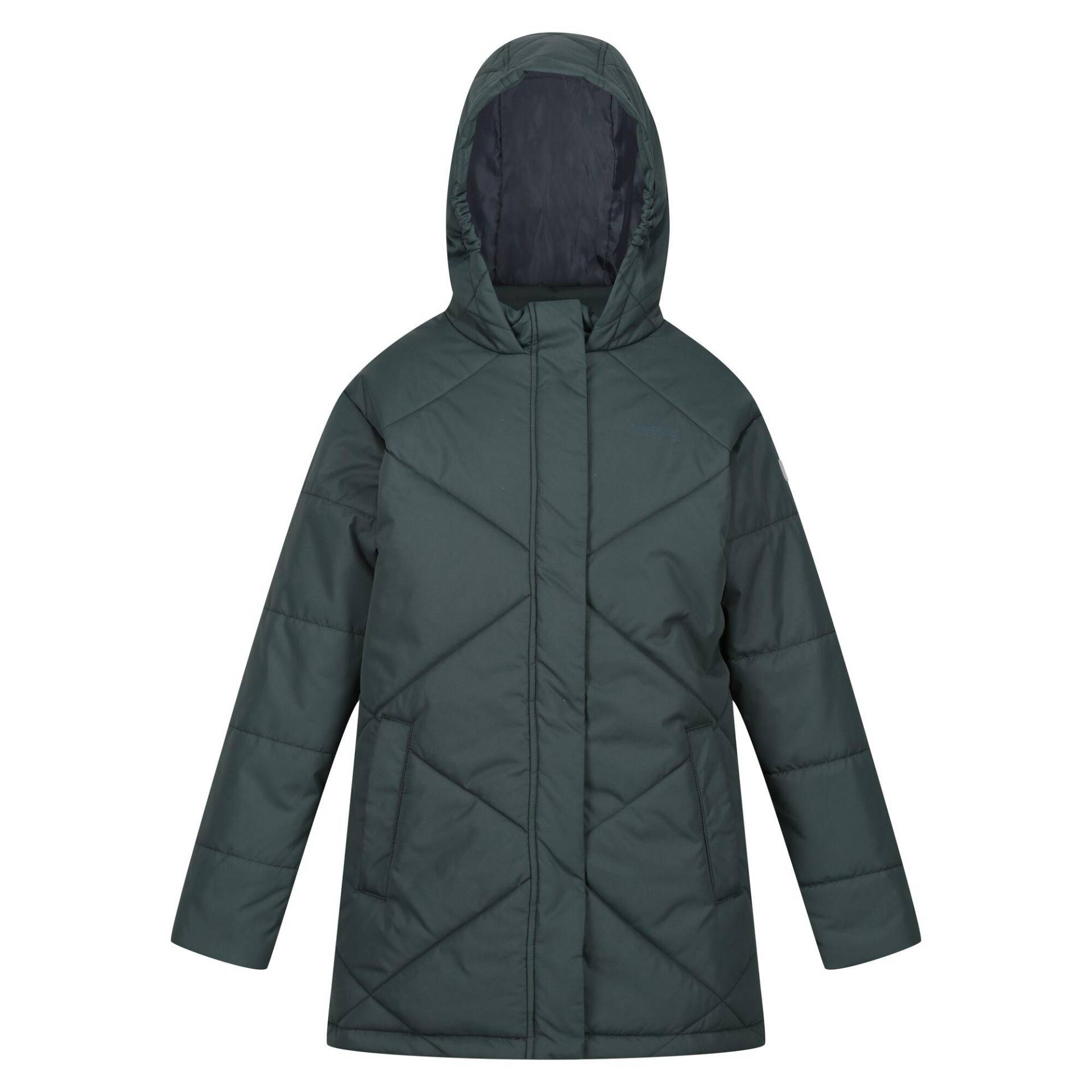 Avriella Isolierjacke Mädchen Dunkelgrün 128 von Regatta