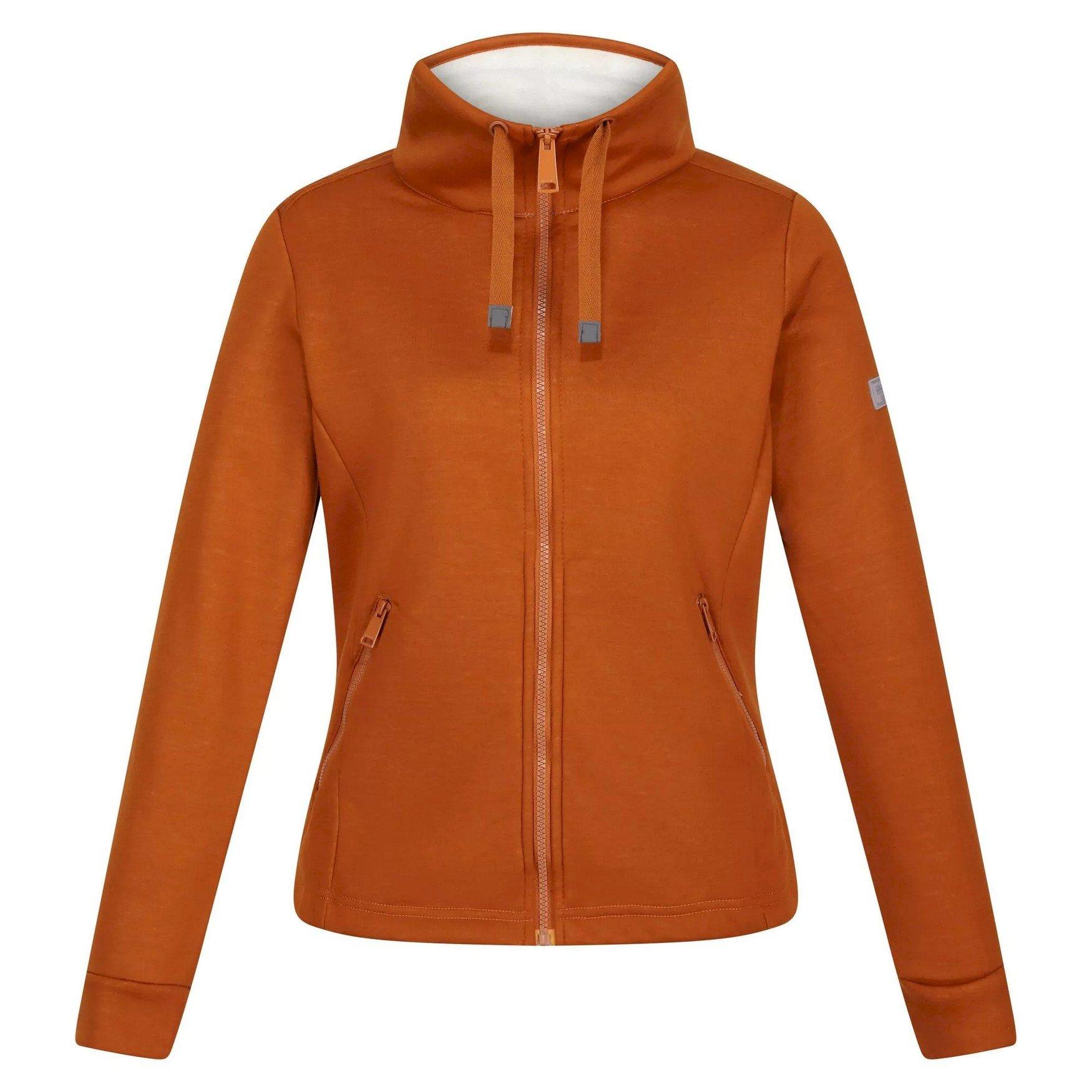 Azariah Fleecejacke Durchgehender Reißverschluss Damen Orange 44 von Regatta