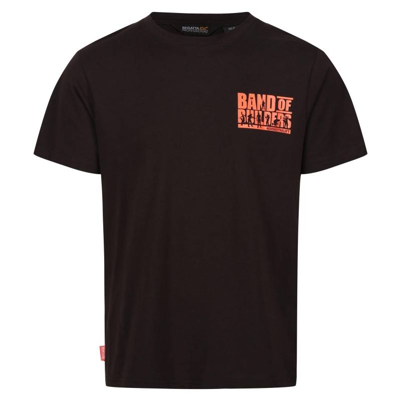 Band Of Builders Tshirt Herren Schwarz S von Regatta