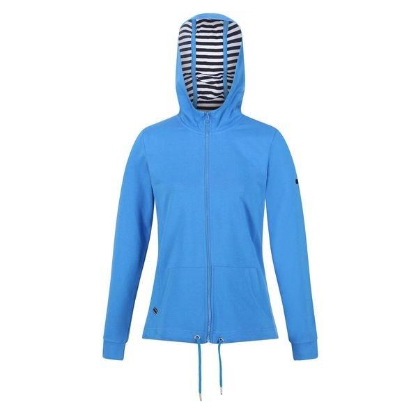 Bayarma Hoodie Mit Durchgehendem Reißverschluss Damen Blau Denim 34 von Regatta