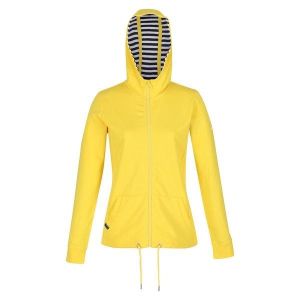 Bayarma Hoodie Mit Durchgehendem Reißverschluss Damen Gelb Bunt 34 von Regatta