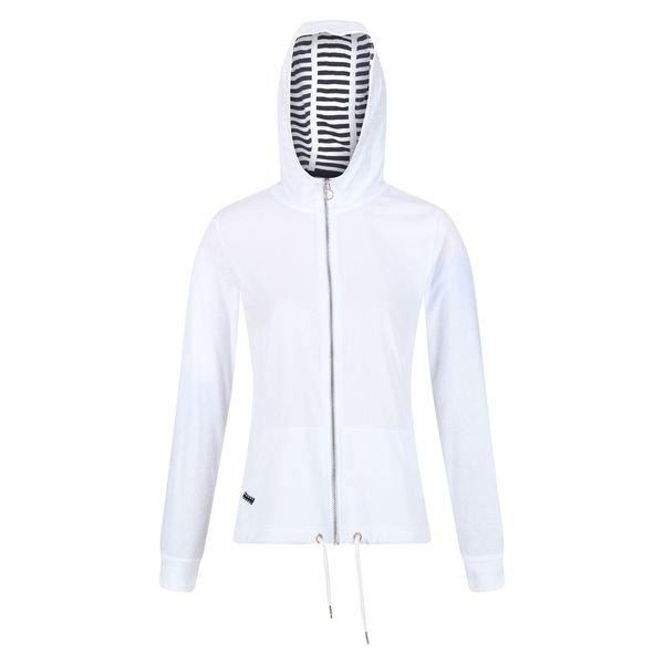 Bayarma Hoodie Mit Durchgehendem Reißverschluss Durchgehender Reißverschluss Damen Weiss 34 von Regatta