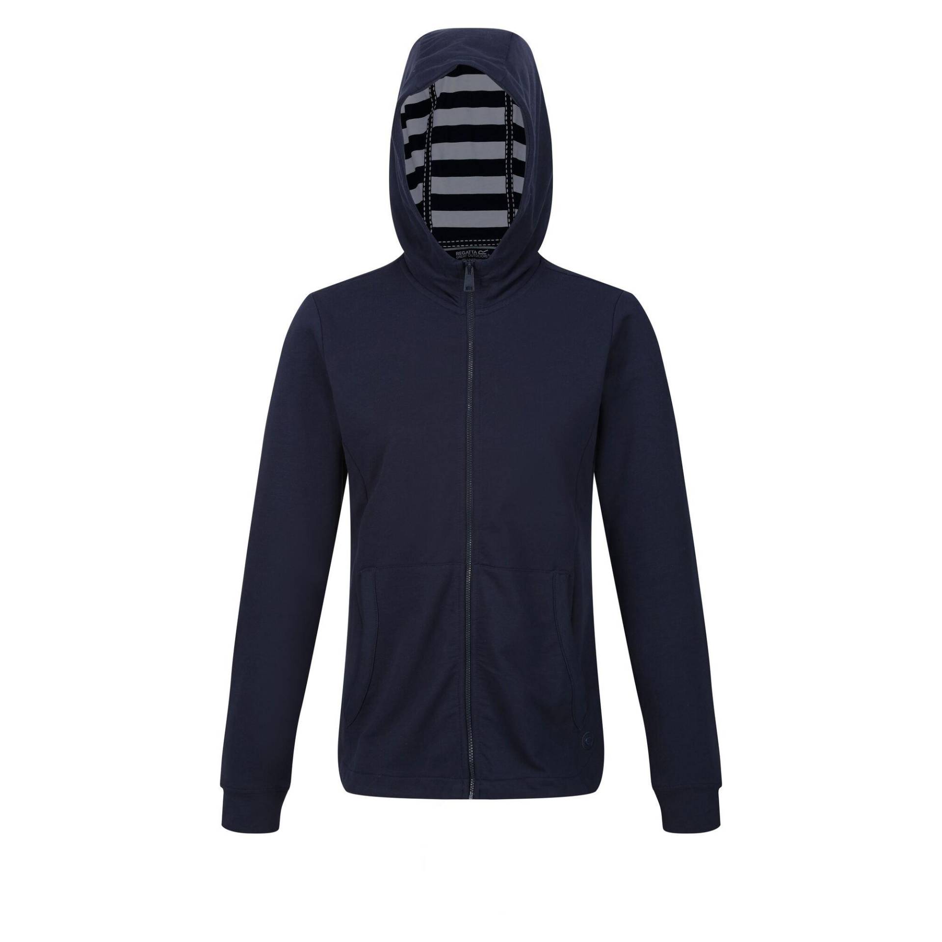 Regatta - Bayla Hoodie mit durchgehendem Reißverschluss, für Damen, Marine, Größe 36 von Regatta