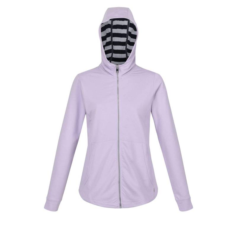 Bayla Hoodie Mit Durchgehendem Reißverschluss Damen Viola 38 von Regatta