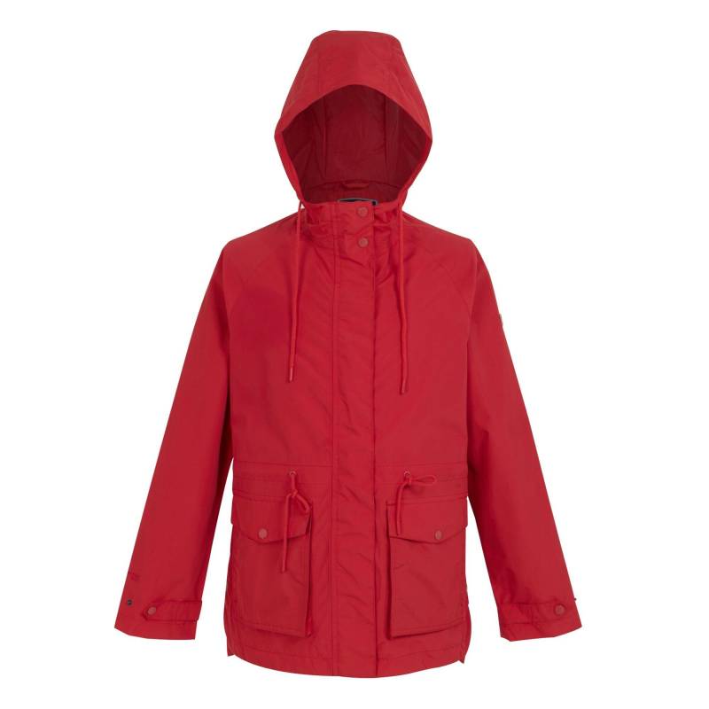 Birdie Jacke, Wasserfest Damen Rot Bunt 36 von Regatta