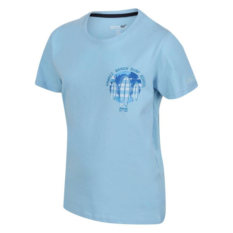 Bosley V Tshirt Jungen Blau 116 von Regatta