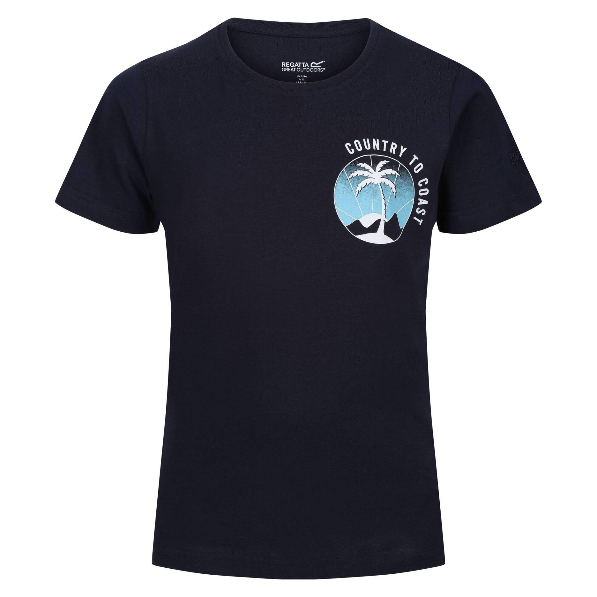 Bosley Vi Tshirt Jungen Marine 116 von Regatta