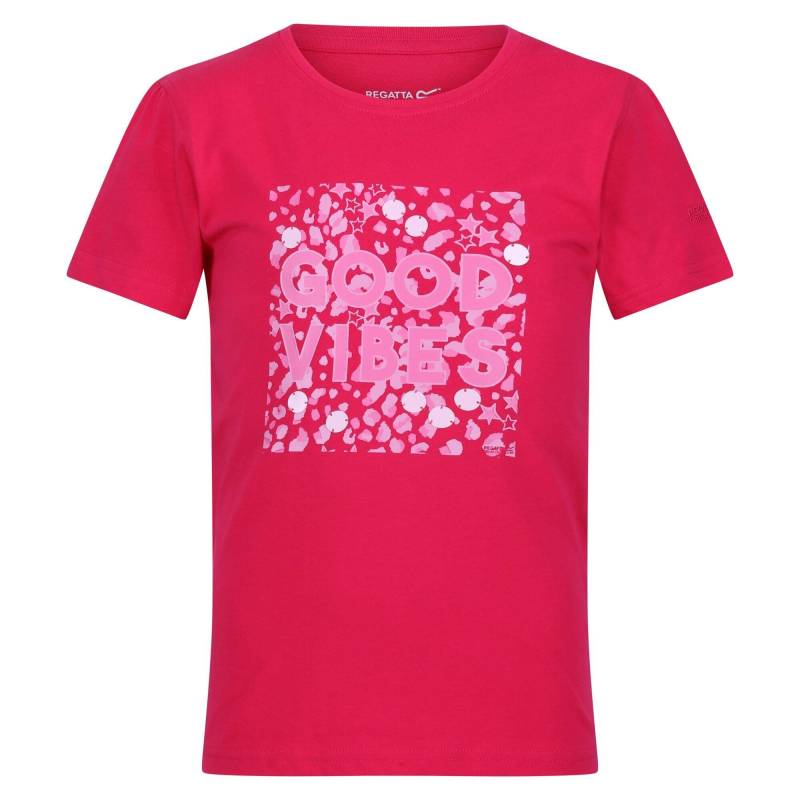 Bosley Vi Tshirt Jungen Pink 164 von Regatta