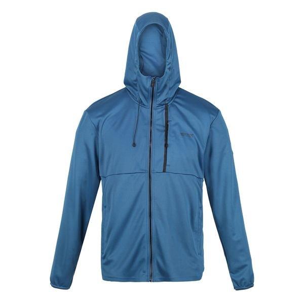 Boyare Hoodie Mit Durchgehendem Reißverschluss Herren Blau Denim M von Regatta