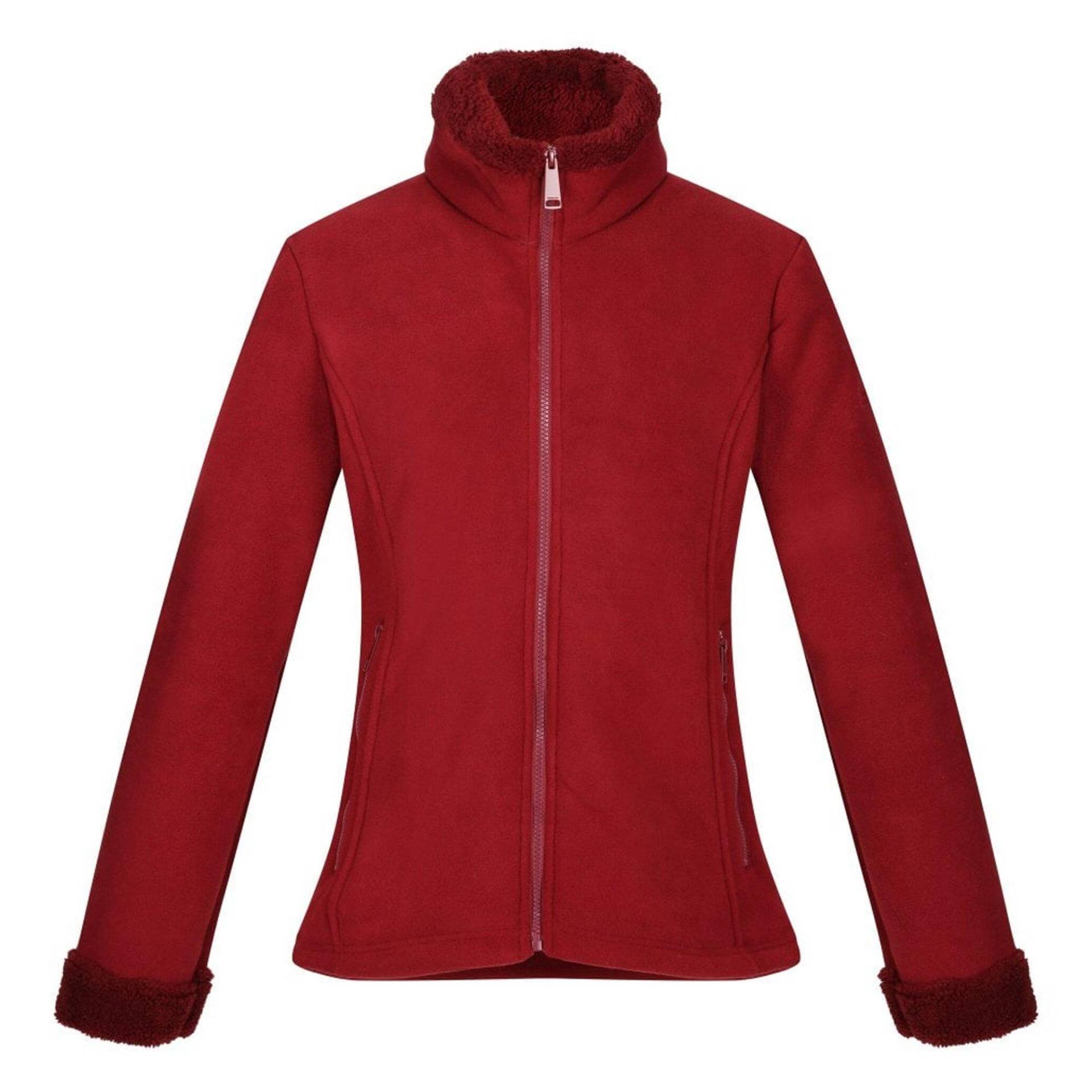 Brandall Fleecejacke Schwer Damen Dunkelrot 34 von Regatta