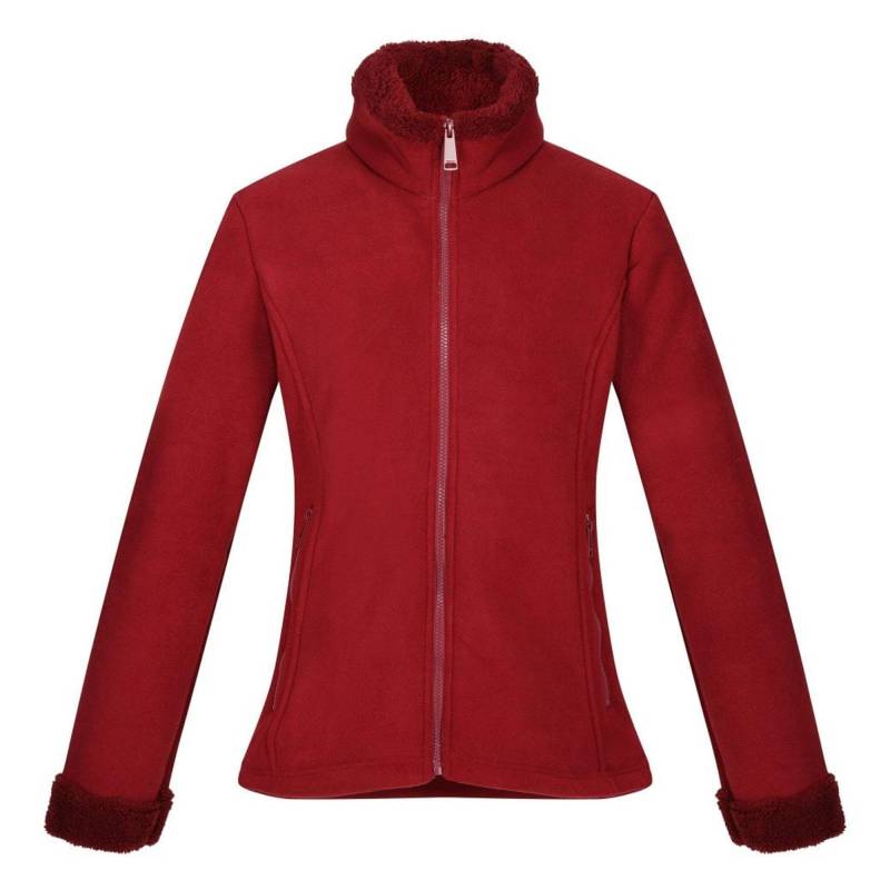 Brandall Fleecejacke Schwer Damen Dunkelrot 38 von Regatta