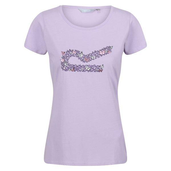 Breezed Ii Tshirt Damen Viola 40 von Regatta