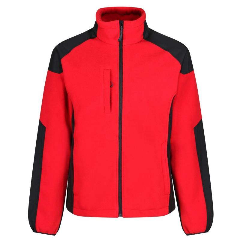 Broadstone Fleecejacke Herren Rot Bunt 3XL von Regatta