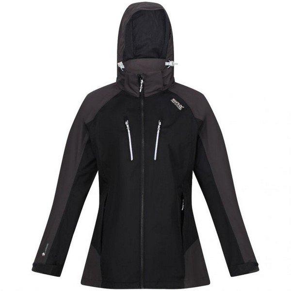 Calderdale Iv Jacke, Wasserfest Damen Schwarz 34 von Regatta