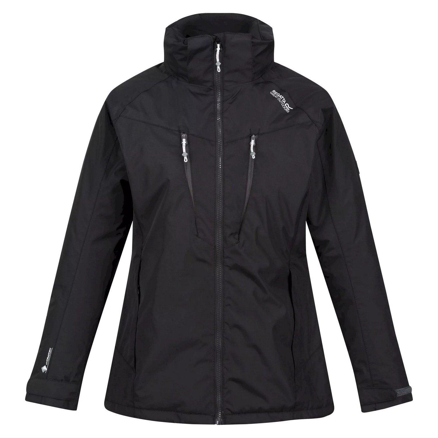 Calderdale Jacke, Wasserfest Winter Damen Schwarz 36 von Regatta