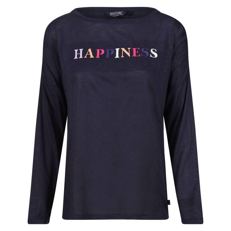 Carlene Happiness Tshirt Langärmlig Damen Marine 34 von Regatta