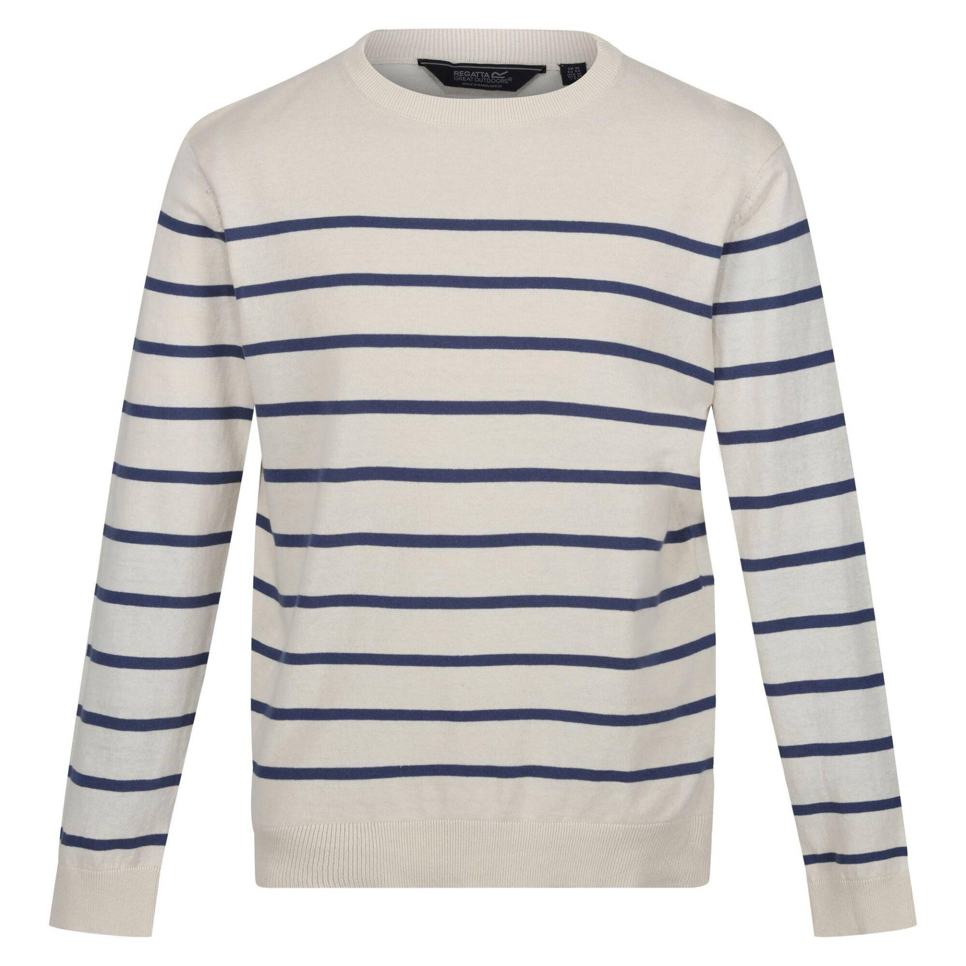 Cautley Pullover Herren Weiss Bunt M von Regatta