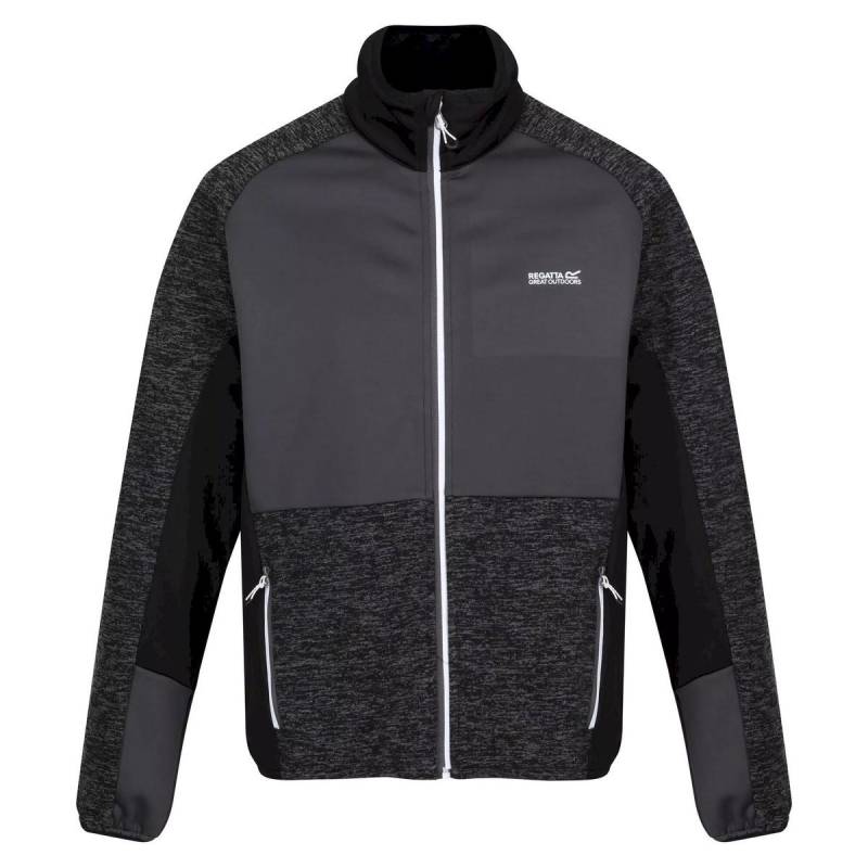 Coladane Iv Fleecejacke Durchgehender Reißverschluss Herren Schwarz S von Regatta