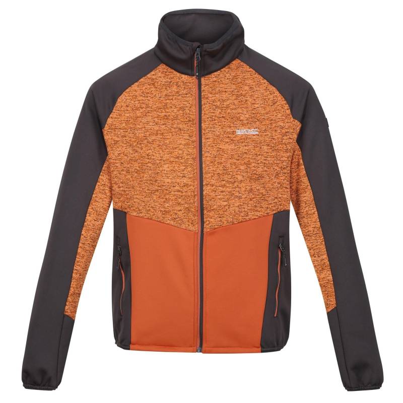 Coladane V Fleecejacke Durchgehender Reißverschluss Herren Orange Bunt XXL von Regatta