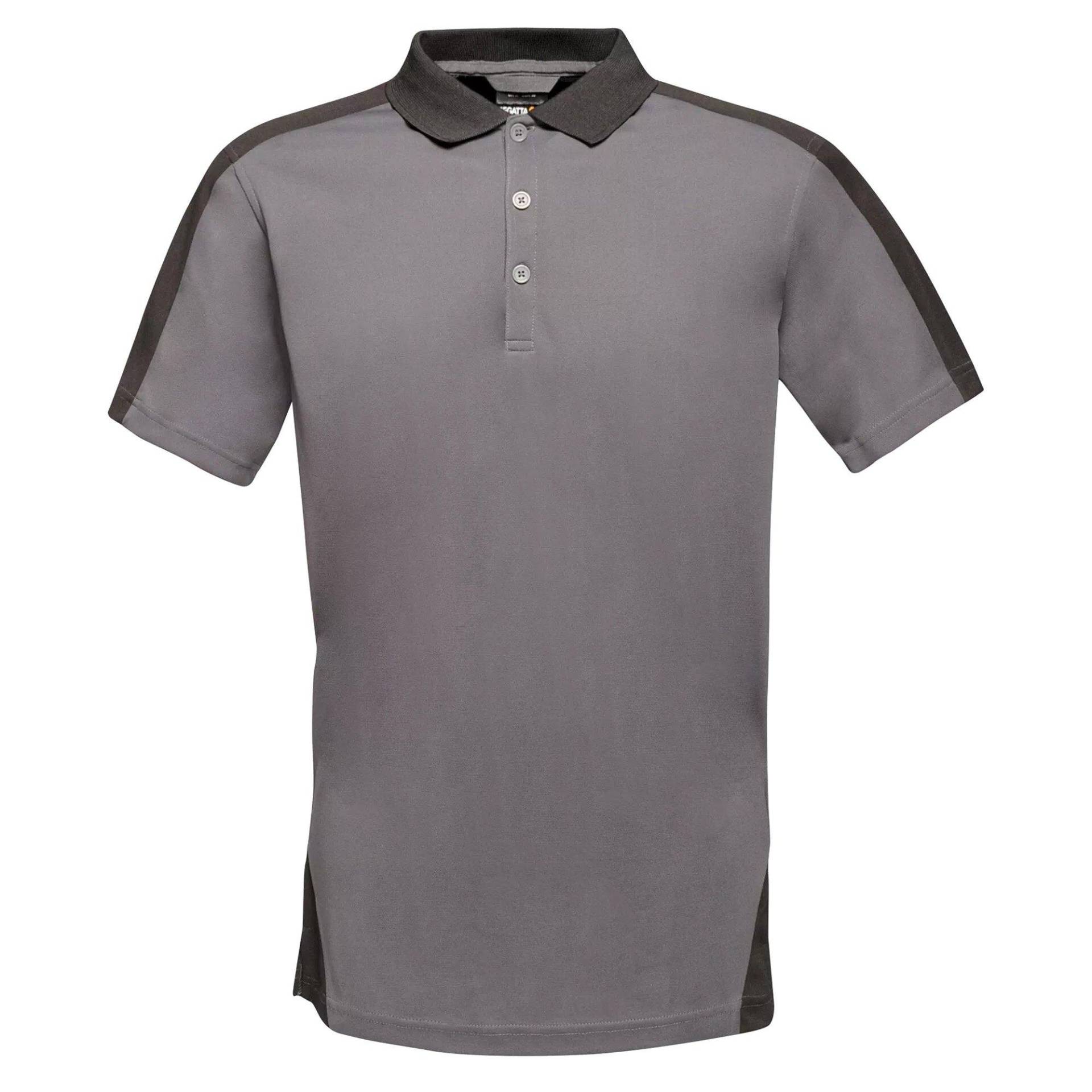 Coolweavepiquépoloshirt Damen Grau L von Regatta