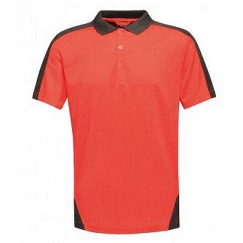 Coolweavepiquépoloshirt Damen Rot Bunt 3XL von Regatta