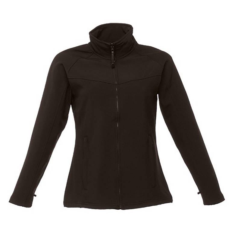 Regatta - Uproar SoftshellJacke, winddicht, für Damen, Schwarz, Größe 48 von Regatta